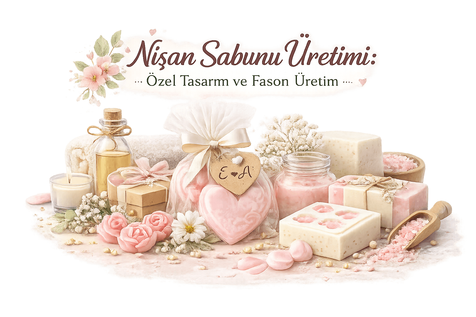 Nişan Sabunu Üretimi: Özel Tasarım ve Fason Üretim